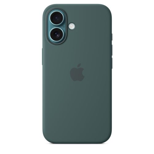 Apple iPhone16 Plus Silicone Case w/ MagSafe - Lake Green