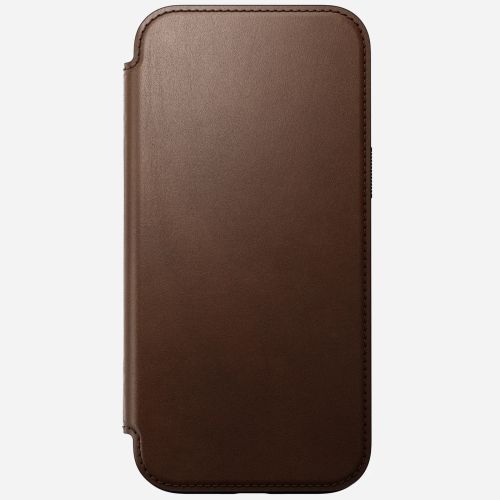 Nomad Modern Leather Folio w/MagSafe iPhone 16 Pro Max - Brown