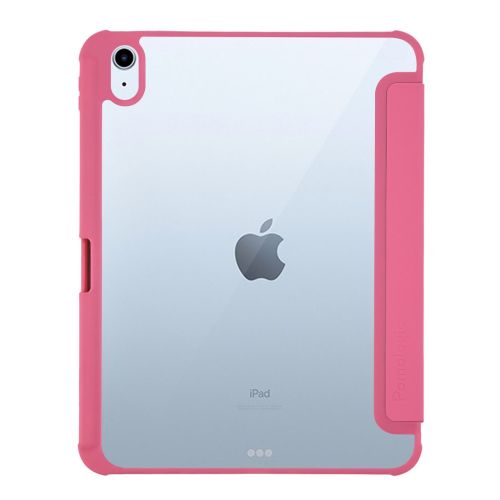 Pomologic Origami Case Clear w/Pencil iPad Air 13 (2024) - Clear/Pink