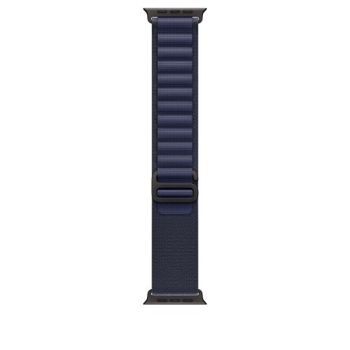 Apple Watch 49mm Alpine Loop Navy -Small - Black Titanium